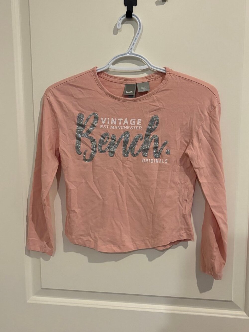 Vintage Bench Originals Est Manchester Girl's Long Sleeve Tee